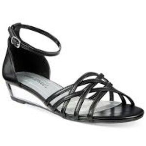Women’s Easy Street Tarrah Black Dress Sandals Size 11 US!